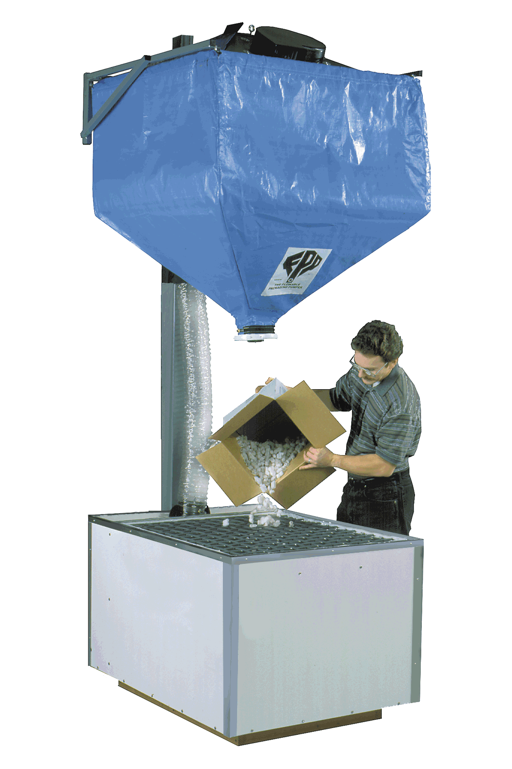 Custom Peanut Dispenser, peanuts loose fill and dispenser, hopper