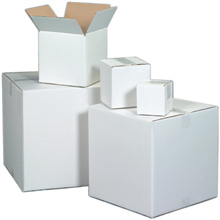 White Corrugated Boxes