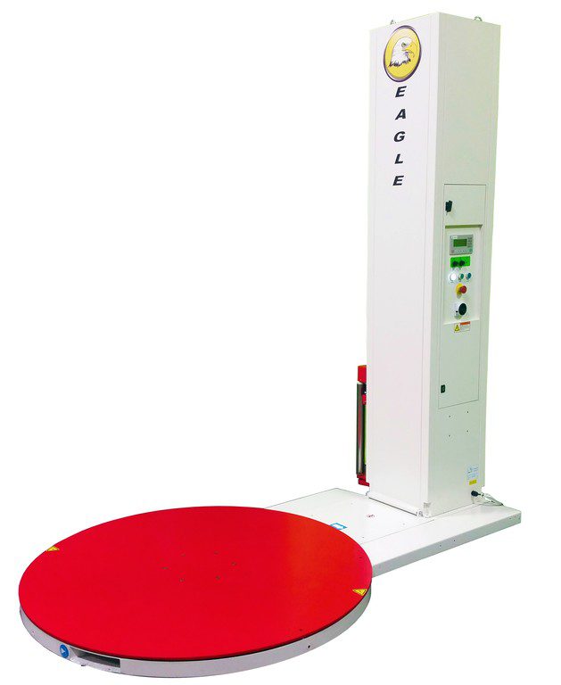 EAGLE mast stretch wrapper with control panel