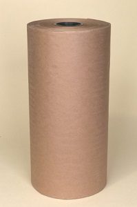 Large brown paper roll