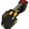 Battery-operated packaging tool in black