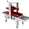 Eagle T100SM compact case sealer on casters