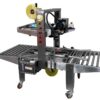 Industrial box sealing machine on wheels