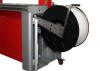 Industrial strapping equipment close-up
