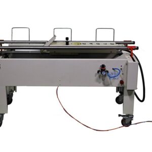 Mobile industrial cutter with foot pedal