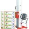 Automated packaging machine and pallet