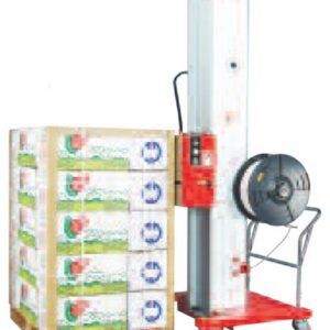 Automated packaging machine and pallet