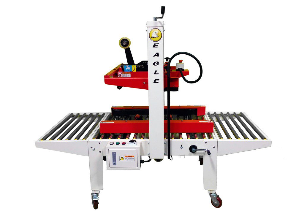 Industrial packaging tape machine