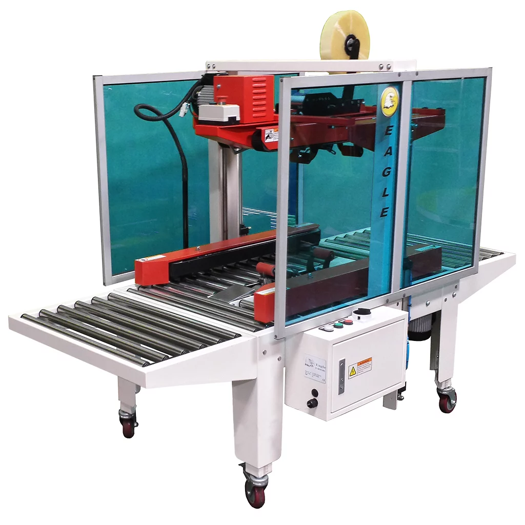Eagle T400RL Random Auto-Adjusting Top & Side Belt - Carton Size: Length: 6.00” to Infinity, Width: 6.75” to 27.25”, Height: 5.5” to 28.25” - Image 2