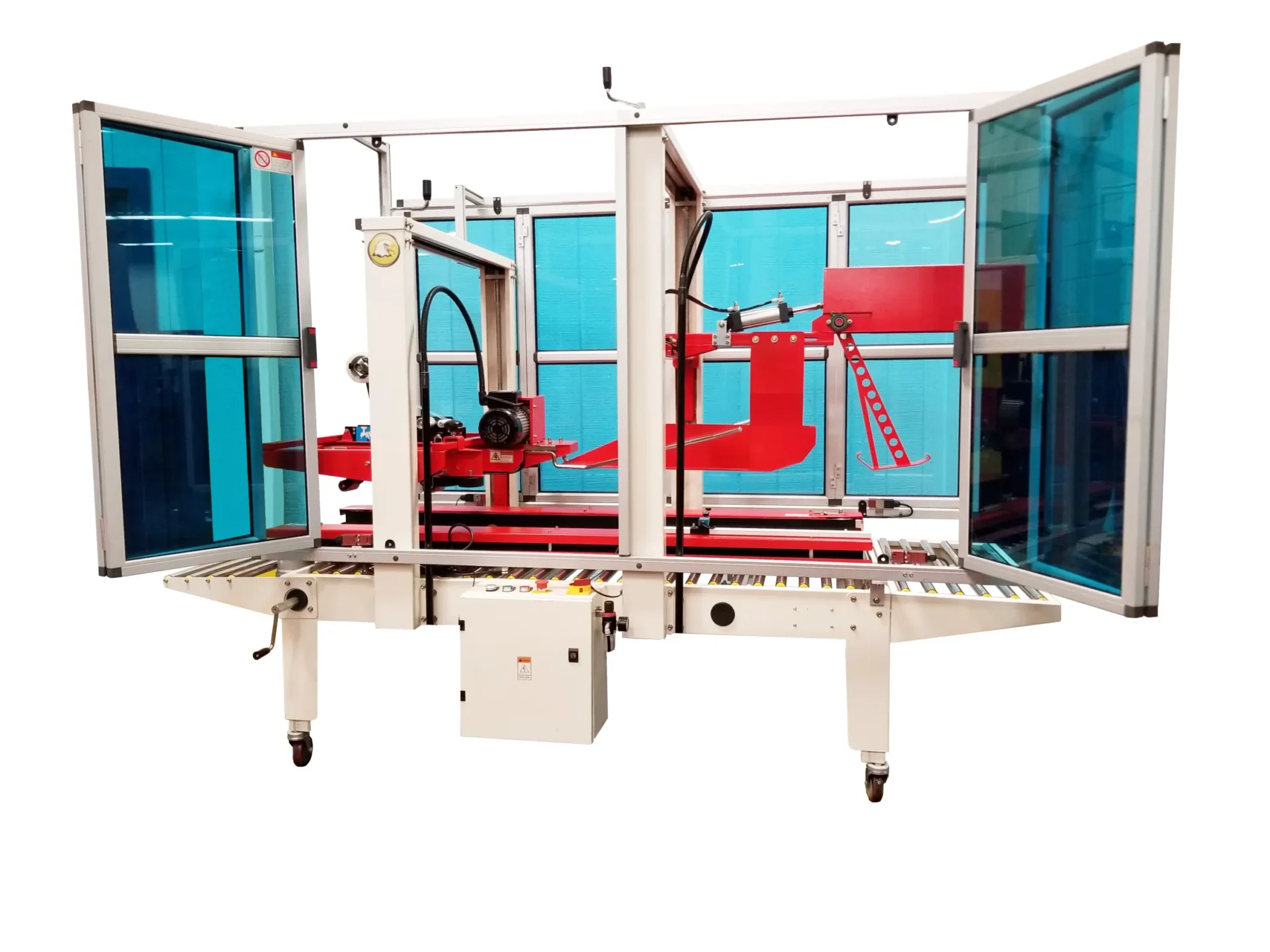 Eagle T500L Uniform Fully Automatic - 3 Flap Folder Side Belt - Carton Size: Length: 8.5″ to 41″, Width: 6.75″ to 23″, Height: 8″ to 30.5″ - Image 9