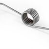 Steel spring with extended arms