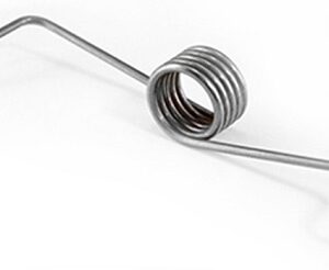 Steel spring with extended arms