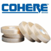 COHERE brand clear adhesive tape rolls