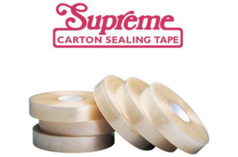 Supreme brand clear carton sealing tape rolls