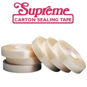 Rolls of Supreme carton sealing tape