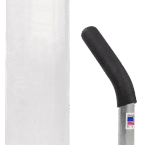 Handheld pallet wrap tool with cushioned grip
