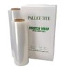 Two clear plastic wrap rolls with box