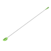 Long pole with green handle and tip