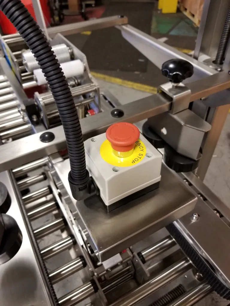 Eagle T100-SS Stainless Steel Uniform Side Belt Carton Sealer - Carton Size: Length: 6.00” to Infinity, Width: 4.25” to 19.75”, Height: 4.5” to 19.75” - Image 6