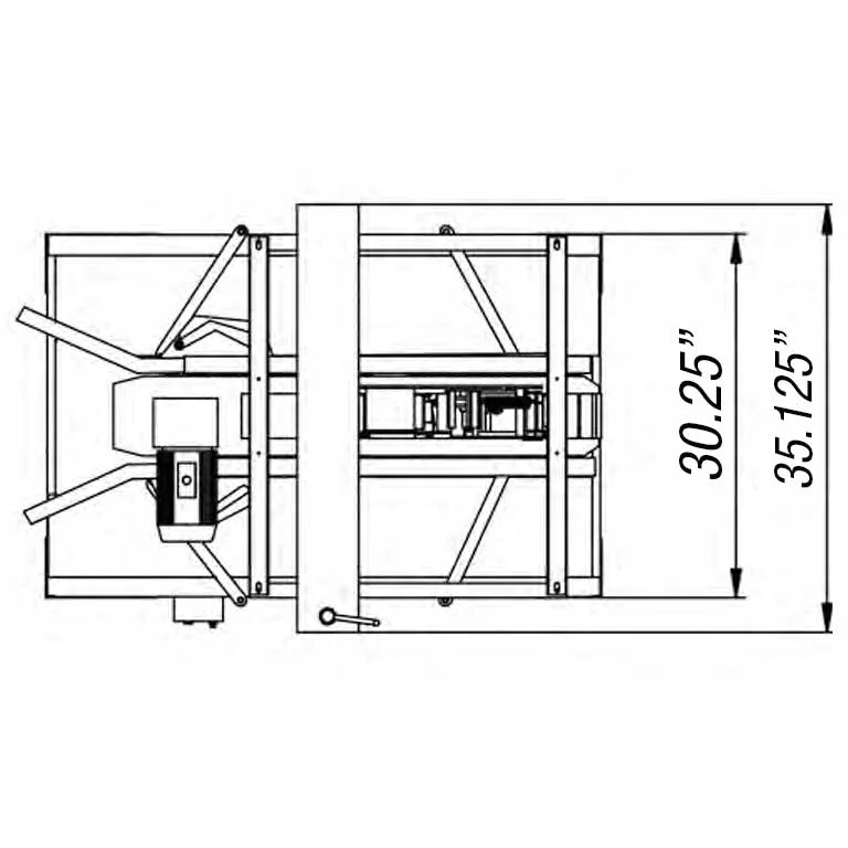 Eagle T200 Uniform Top & Side Belt for Tall Boxes - Carton Sizes Length: 6.00” to Infinity, Width: 6.75” to 19.75”, Height: 4.25” to 19.75” - Image 3