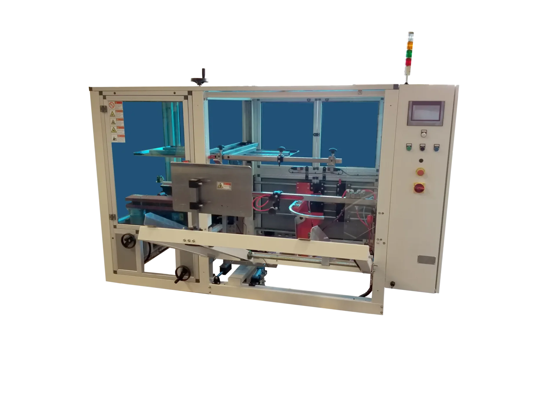 Eagle T20CF-L Fully Automatic Case Erector and Bottom Sealer - Case Size: Length: 13.5" to 26.5", Width: 5.5" to 24.75", Height: 10" to 28.5" - Image 2